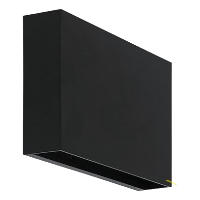 Spazio 4549.1.4030 Capri 4000K Black Up & Down Wall Light