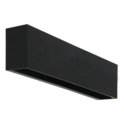 Spazio 4549.2.3030 Capri 3000K Black Downface Wall Light