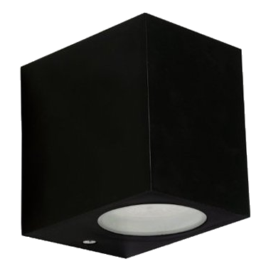 Spazio 4556.1.30 Block P Black Downface Wall Light