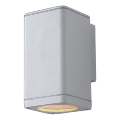 Synerji Syok01Wh Kube White Up Or Down Facing Wall Light