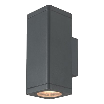 Synerji Syok02Gt Kube Graphite Up & Down Facing Wall Light