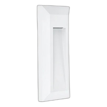 Spazio 4487.7.31 Ozo Rect Downface 3 Ctc White Foot Light