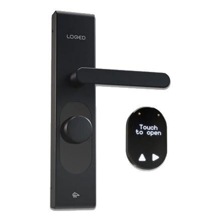 Shelly Loqed Touch Smart Lock – Black