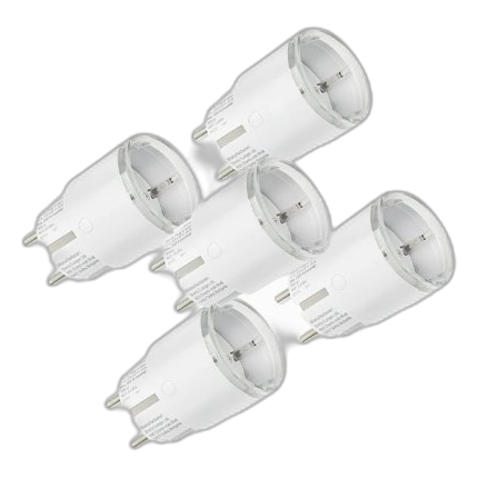 Shelly S Gen3 Smart Plug – White 5 Pack