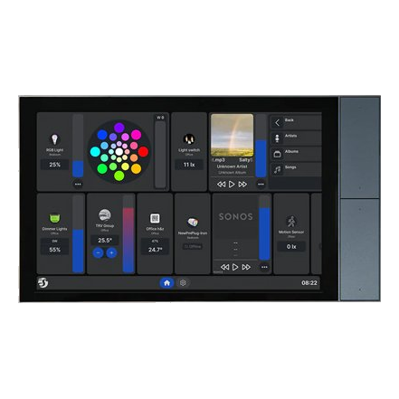 Shelly Wall Display Xl Control Panel – Black