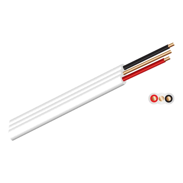 4.0mm x 2 FTE White (100M)