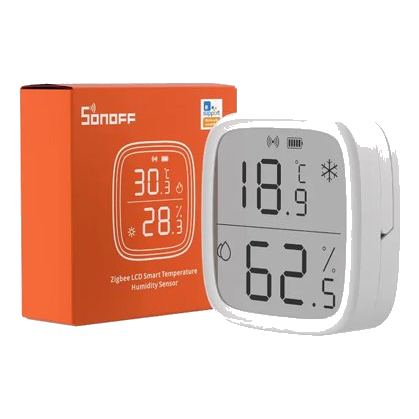 Sonoff Zigbee Temperature Humidity Display Sensor