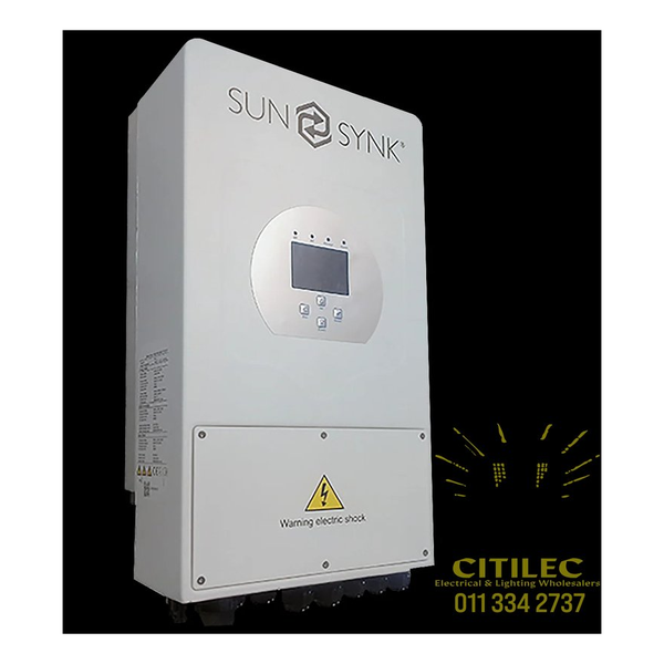 Sunsynk 10kW 3P Hyb Inv 48v Incl Wifi