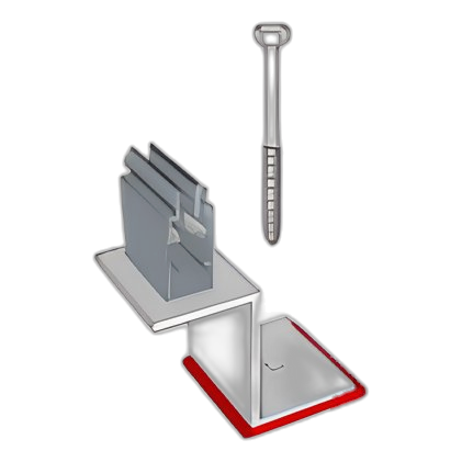 Kd Solar Kds-Slate/Harvey-Adj-P Slate/Harvey Roof Bracket