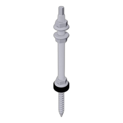 Schletter 10Mm X 200Mm Ibr Hanger Bolt (Wood)