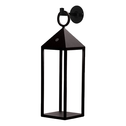 Spazio 4669.3030 Lumiere Black Lantern
