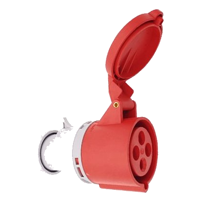 Cee Industrial Coupler 16Amp 4 Pin, Ip44