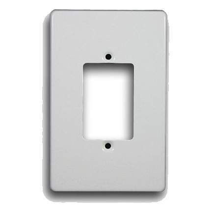 Crabtree Classic 6543/101P 2X4 3 Lever Cover Plate, White