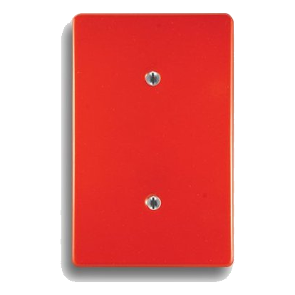 Crabtree Classic 6551/103 2X4 Blank Cover Plate, Red