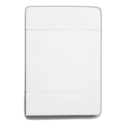 Major-Tech Veti 2 2Vw161 2X4 Blank Cover Plate, White