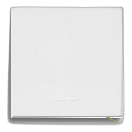 Major-Tech Veti 3 3Vw62 4X4 Blank Cover Plate, White