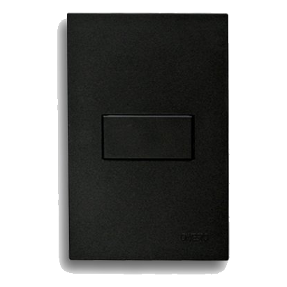 Onesto Matrix Bk-Mxb-2001 2X4 Blank Cover Plate, Black