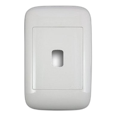 Onesto Oracle On2011Y 2X4 1 Lever Cover Plate, White