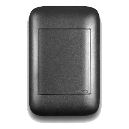 Onesto Oracle Onb4002Bk 2X4 Blank Cover Plate, Black