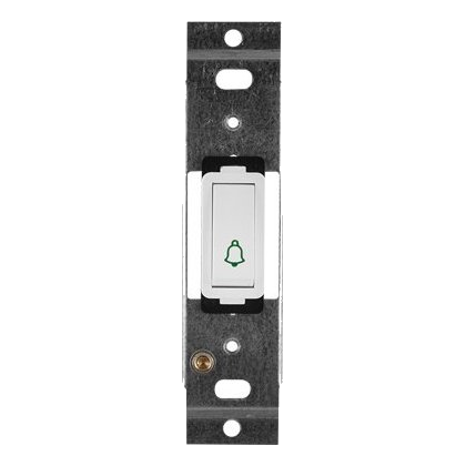 Crabtree Classic 2442 Bell Press Switch On Yoke, White