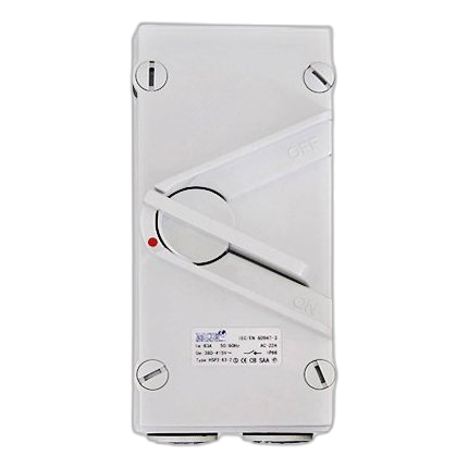 Mce Hsp3-63-4 63Amp 4 Pole Isolator