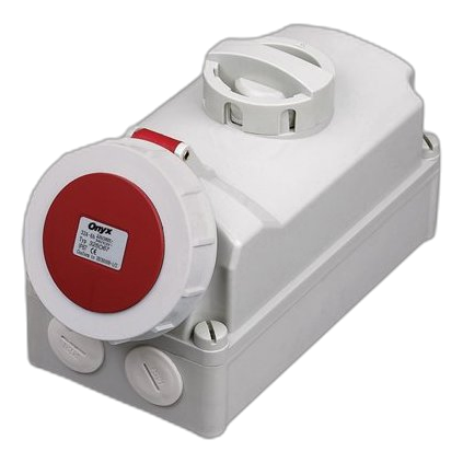 Cee Industrial Socket 63Amp 5 Pin, Ip67