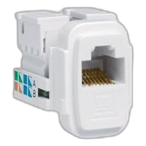 Cbi Di645-P Data Socket Module, White