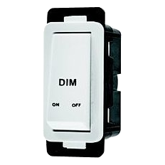 Crabtree Classic 2447/001 Bell Press Switch Module, White
