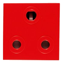 Diamond 11451/003 Dedicated Socket Module, Red