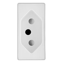 Diamond 11850/001 Slimline Socket Module, White