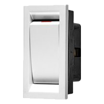 Diamond 11901/001 1 Way Switch Module, White